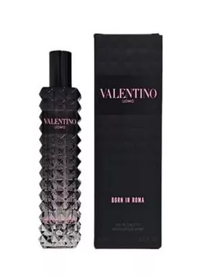 Valentino Uomo Born In Roma Eau De Toilette Travel Spray 15ml / 0.5 Oz For Men • $36