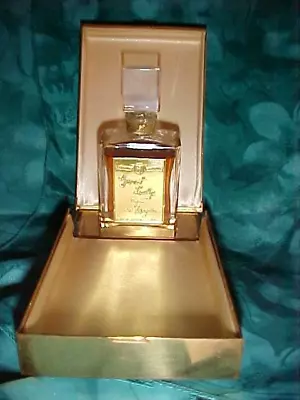 RARE Vintage Evyan  Great Lady  Perfume 1 FL OZ   In GOLD METAL CASE ELEGANT • $295