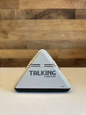Vintage 1980's Texet Pyramid Digital Talking Alarm Clock Tx-20 • £24