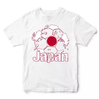 Japan Flag Football T Shirt Christmas Gifts For Kids Supporters • £12.99