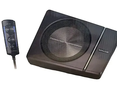 Kenwood KSC-PSW8 Remote Control 150W-RMS 250WMAX Compact Powered 8 Subwoofer Op • $279