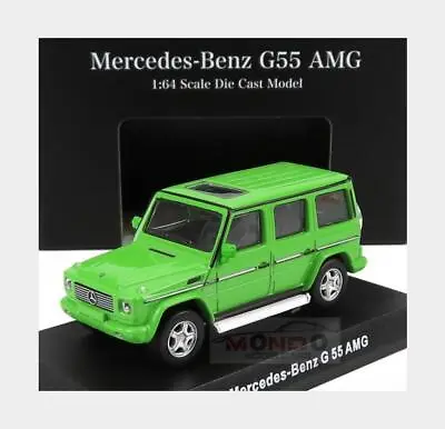 1:64 KYOSHO Mercedes Benz G-Class G55 Amg 2012 Light Green KY7021G9 Model • $14.44