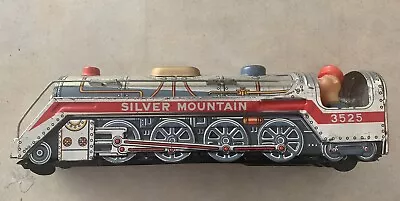 Vintage Silver Mountain 3525 Tin Toy Train - Modern Toys Japan - As Is • $9.99