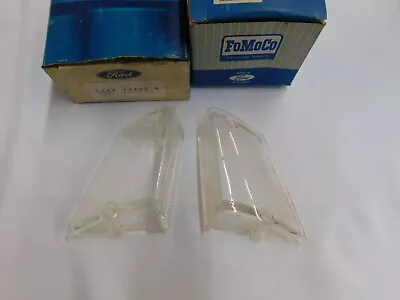 NOS OEM Ford 1968 Galaxie 500 Park Light Lamp Lenses Lens Pair XL LTD • $229