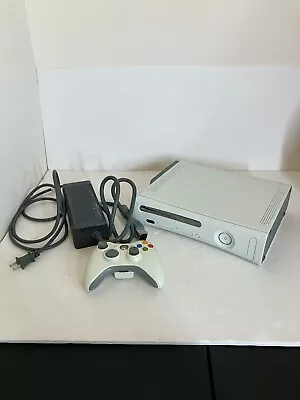 Xbox 360 Console W/Controller Power Supply And 60GB Hard Drive Tested Works • $69.99