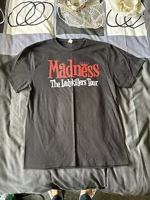 Madness The Ladykillers Tour Black T-shirt Size Medium VGC • £5