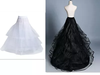 Mermaid Wedding Accessories Petticoat Underskirt Slips Evening Prom Party Derss • $23.99