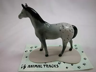 Porcelain Miniature  For Horse Lover Appaloosa #901 Animal Tracks • $13.95