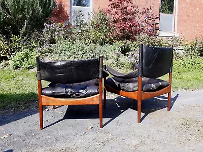 DanishModuslounge Chairs PairKristian VedelSoren Willadsennice Condition • $1250