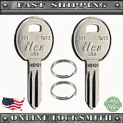 $6.93 • Buy 2 RV Keys - Trimark TM13 / 1621 / TRM-11D - Recreational Vehicle Keys KS101