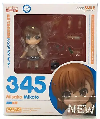 Mikoto Misaka Nendoroid 345 A Certain Scientific Railgun Action Figure GoodSmile • $84.99