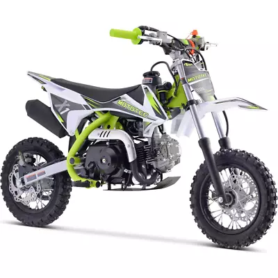 MotoTec USA® - Green X1 70cc 4-Stroke Gas Dirt Bike • $849