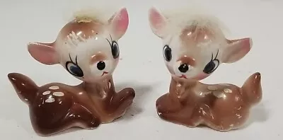 Vintage Fawns Baby Deer Ceramic Animal Figurines • $5.99