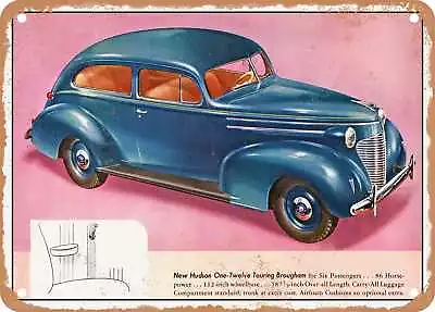 METAL SIGN - 1939 Hudson One Twelve Touring Brougham Vintage Ad • $21.95