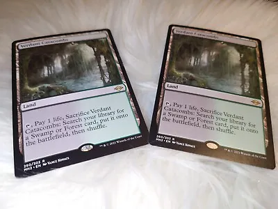 2x Magic The Gathering MTG Verdant Catacombs (260) Modern Horizons 2   LP • $30.95