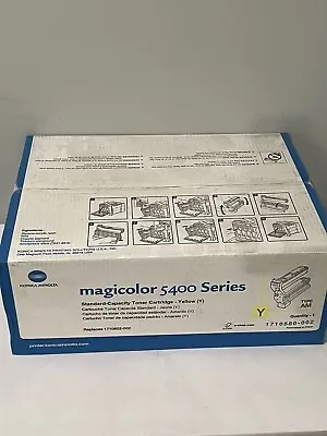 Konica Minolta 1710580-002 Magicolor Yellow Toner Cartridge For 5400 Series New • $70