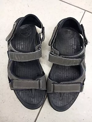 MENS SANDALS Grey Size 8(42) Used • £7.50