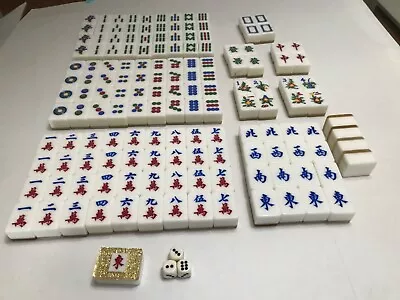 Chinese Mahjong 144 Tiles Beautiful Set • $18