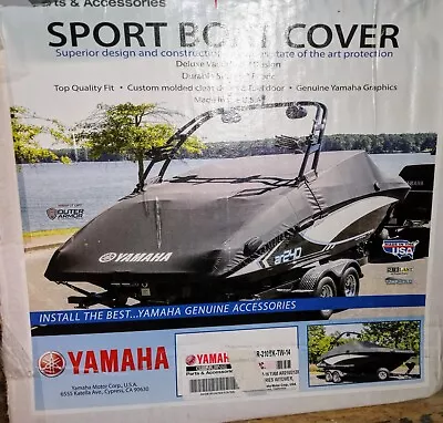 NEW YAMAHA COVER FITS 2012-2015 AR210 & 212X WITH TOWER MOORING COVER - Black • $887