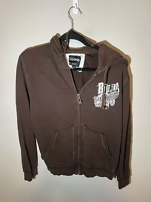 Vintage Y2k Billabong Brown Hoodie Women's Sz Medium • $19.99