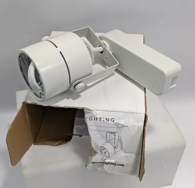 WAC Lighting HHT-809-WT Low Voltage Track Head Luminaire WHITE 50w Missing Lense • $7.83