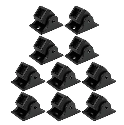 1/2  Baluster Swivel Shoe W/Screws For 1/2  Square Iron Balusters Stairs Black • $17