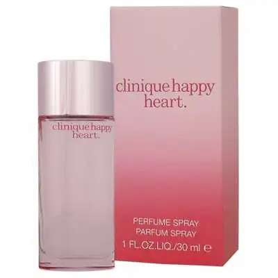 £29.95 • Buy Clinique Happy Heart 30ml Perfume Spray For Her - New Boxed & Sealed - Free P&p