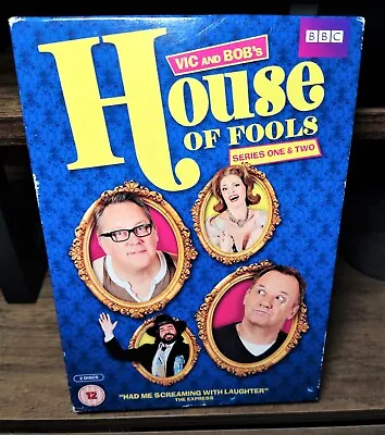 £65 • Buy House Of Fools - Series 1 & 2 DVD |  Vic Reeves & Bob Mortimer