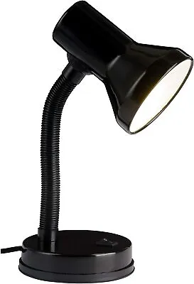 Black Table Office Lamp  Junior 99122/06 Brilliant. Free UK Plug Adapter. New • £14.99