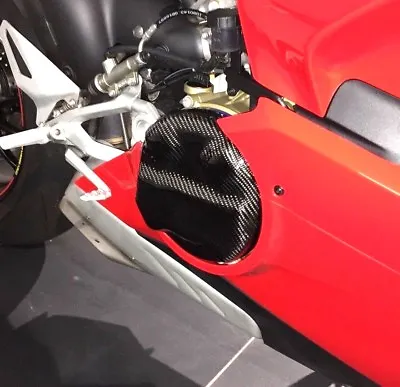 Ducati Panigale V4 Clutch Cover Carbon Engine Cover Aramid + Steel • $124.15