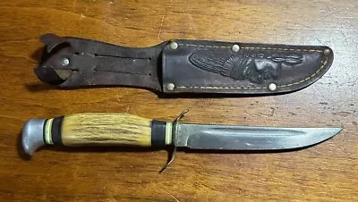 Vintage Matador Solingen Germany Bowie Knife W/Indian Sheath • $81.25