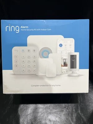 $209 • Buy Ring Alarm Security Kit 9-Piece (2nd Gen) 4K19SZ-0EN0 - White New Sealed