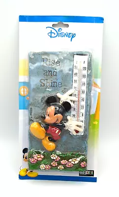 £38.80 • Buy Henri Studio Disney Mickey  Rise And Shine  Indoor Outdoor Thermometer NOS