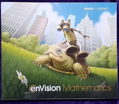 Envision Mathematics Grade 1 Volume 1 Paperback Book • $15