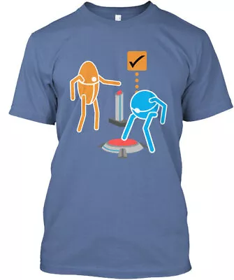 Portal 2 Cooperative Buttons Tee T-Shirt • $21.79