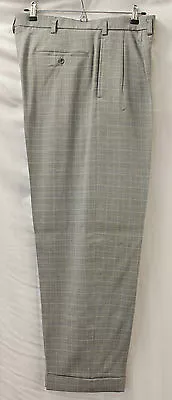 Men's 1950's Check Peg Trousers WWII Reenactment Swing Lindy Hop Jump Jive • £95