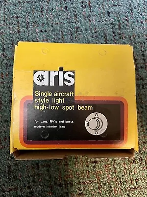 Vintage Aris Single Aircraft Style Hi-Low Spot Beam Interior Lite Vans RV Boats • $29.99