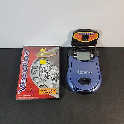 VideoNow Personal Player Blue Fairly OddParents VTG Light Hasbro 2003 Lot Tested • $24.95