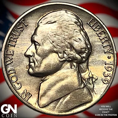 1939 S Jefferson Nickel X0733 • $15
