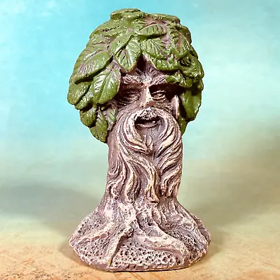 Fairy Garden Bearded Tree Man Forest Folklore Woodland Cottage Dollhouse Statue • $12.98