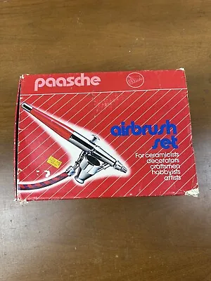 Paasche VL Double Action Airbrush Set (VL-SET) New Old Stock • $71.99