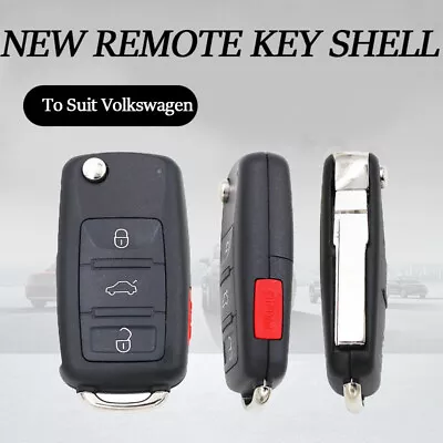 Folding Flip Remote For VW Volkswagen Touareg 2004-2011 Key Shell Housing Case • $11.40