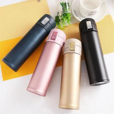 £10.98 • Buy Insulated Coffee Cup Mug Travel Thermal Stainless Steel Flask Vacuum Leakproof