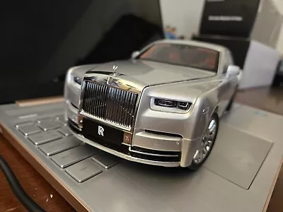 1/18 Rolls-Royce Phantom VIII Metallic Silver . 035 OF 499 Produced. Mint Model  • $295.99