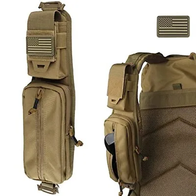  Molle Accessories Pouch With Two Version Backpack Strap Pouch Shoulder Strap  • $26.92