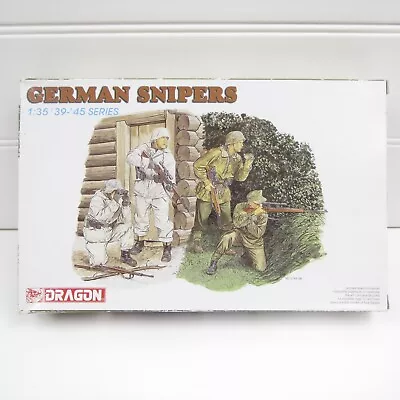 Wwii German Snipers - Dragon 1/35 Model Kit - 6093 • $10