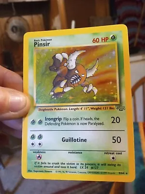 $2 • Buy Pokémon TCG Pinsir Jungle 9/64 Holo Unlimited Holo Rare