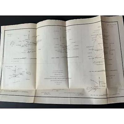 1849-1851 US COAST SURVEY Key West Cedar Keys Bahia Honda Biscayne Dry Tortuga • $59.99