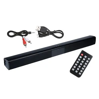 3D Surround Soundbar TV Sound Wired Wireless • £37.03