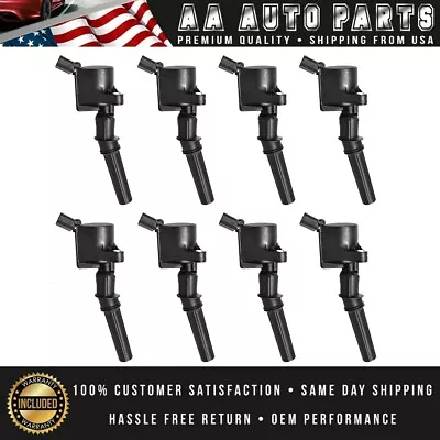 8 Ignition Coils For Ford F150 F250 F550 E350 Lincoln 4.6L 5.4L V8 FD503 DG508 • $31.59